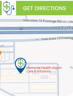 Get Directions to Memorial Health Urgent Care and Infusions in Katy, TX